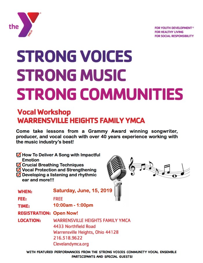 Vocal Worskshop YMCA